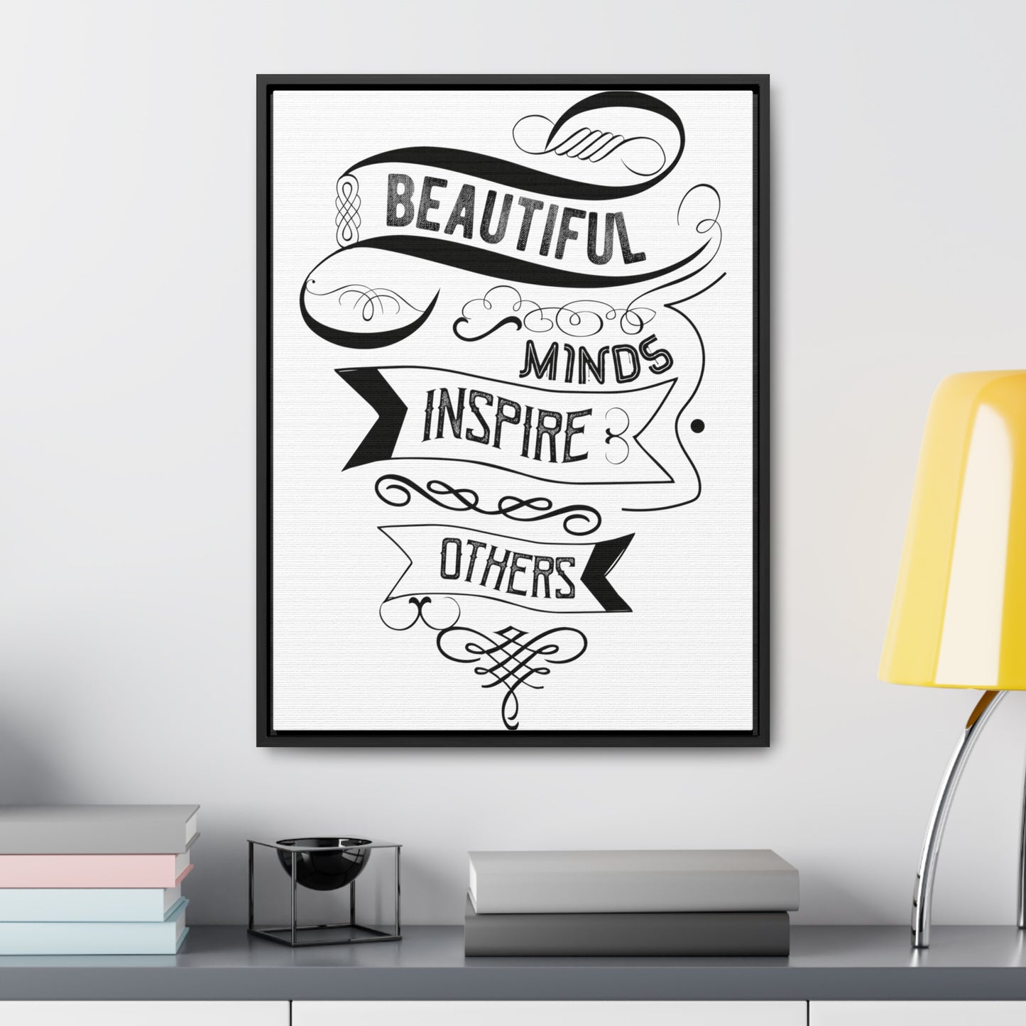 Beautiful Minds | Gallery Canvas Wraps | Vertical Frame