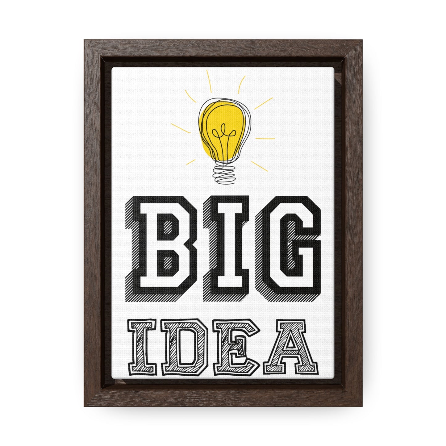 Big Idea | Gallery Canvas Wraps | Vertical Frame