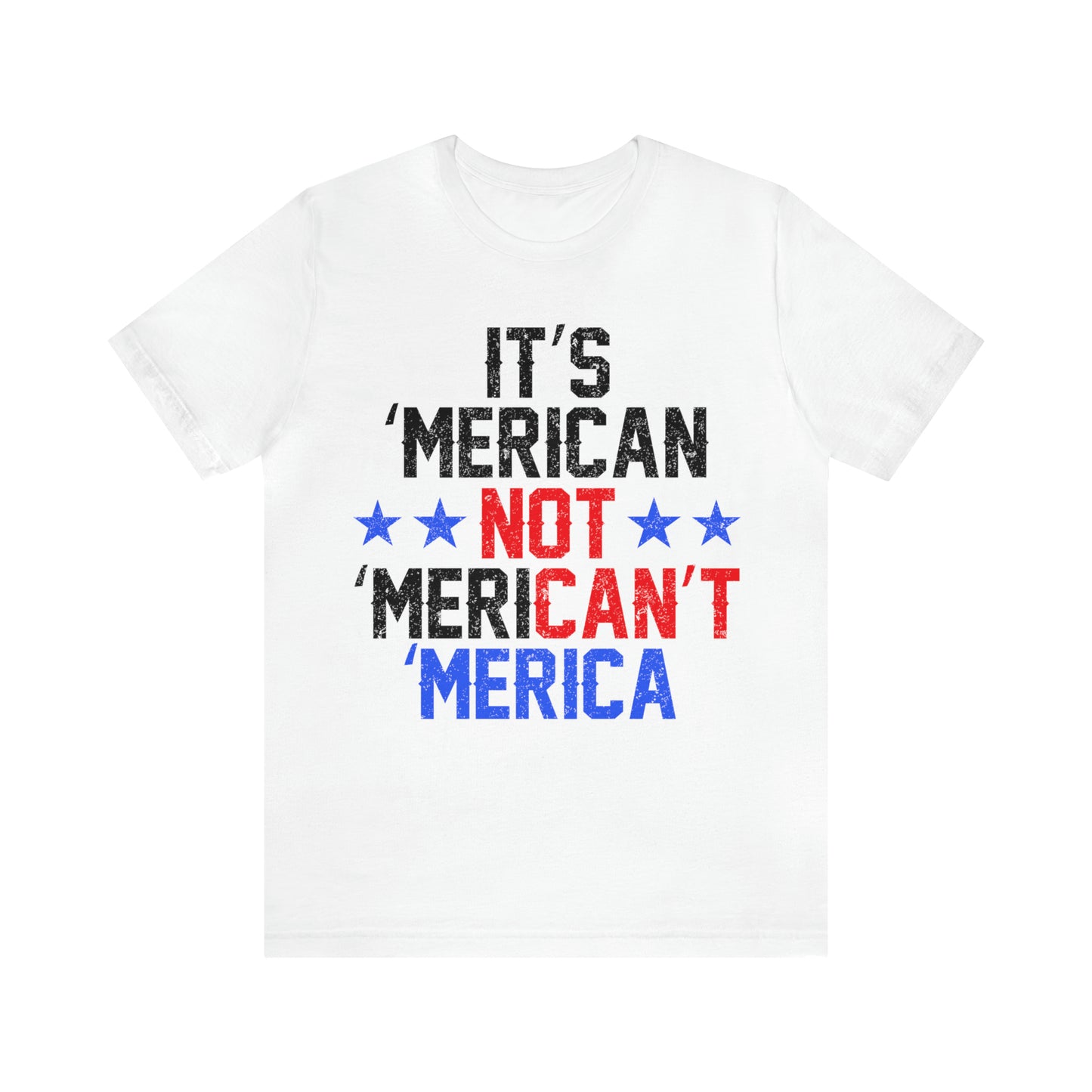 It's 'Merican not 'Merican't