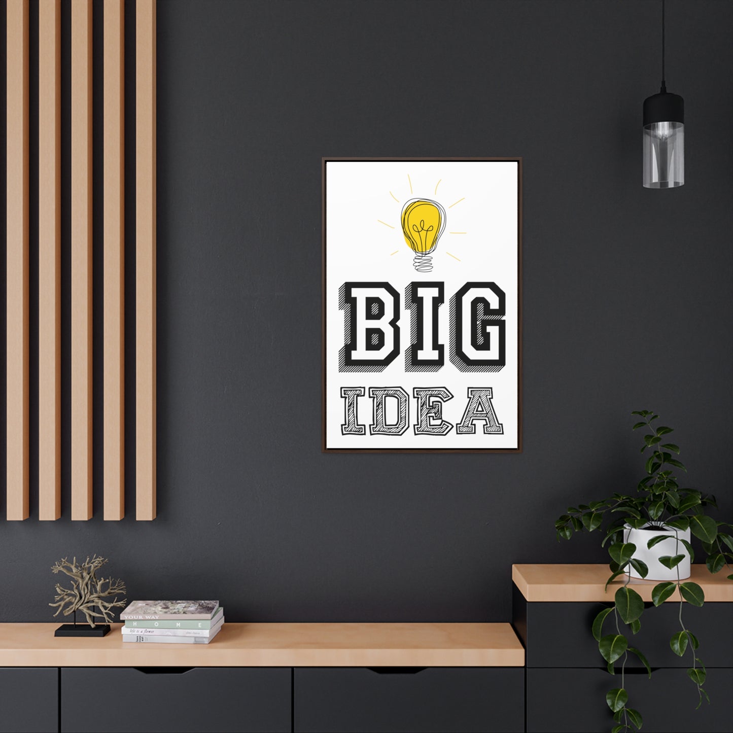 Big Idea | Gallery Canvas Wraps | Vertical Frame