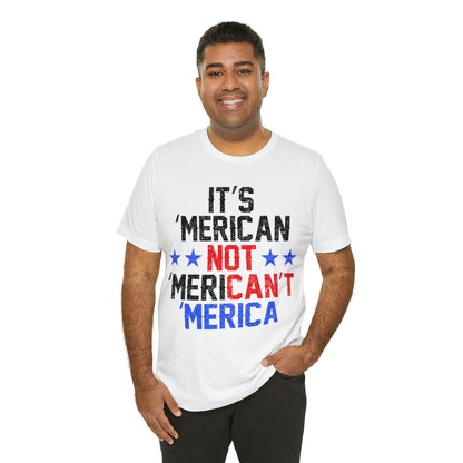 It's 'Merican not 'Merican't