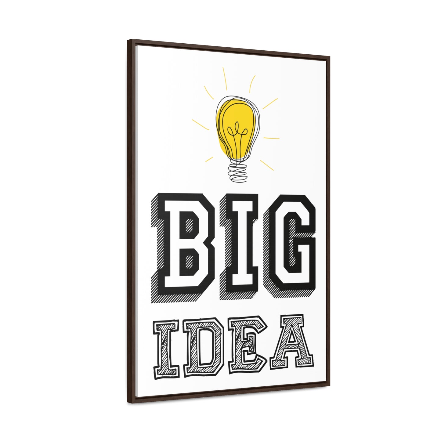 Big Idea | Gallery Canvas Wraps | Vertical Frame