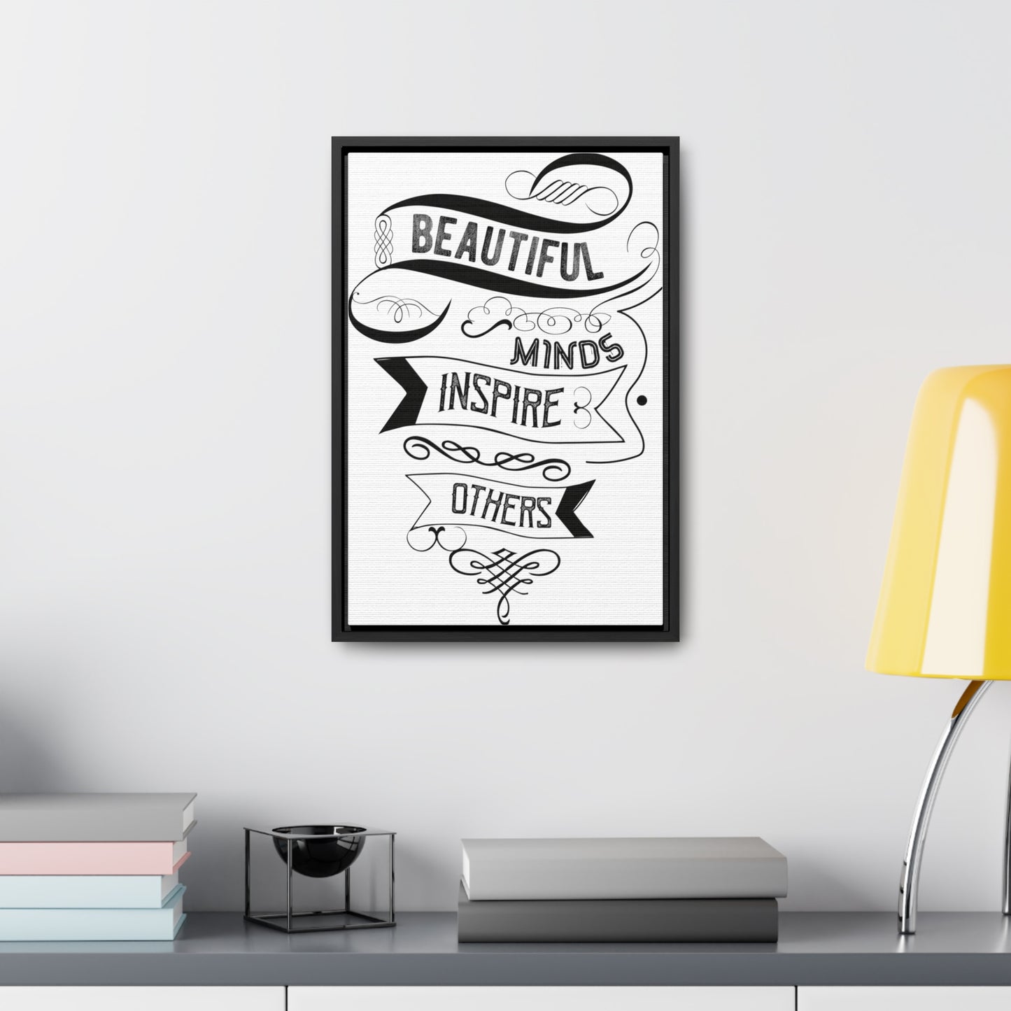 Beautiful Minds | Gallery Canvas Wraps | Vertical Frame