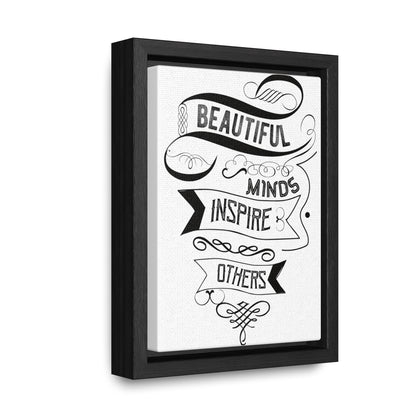 Beautiful Minds | Gallery Canvas Wraps | Vertical Frame