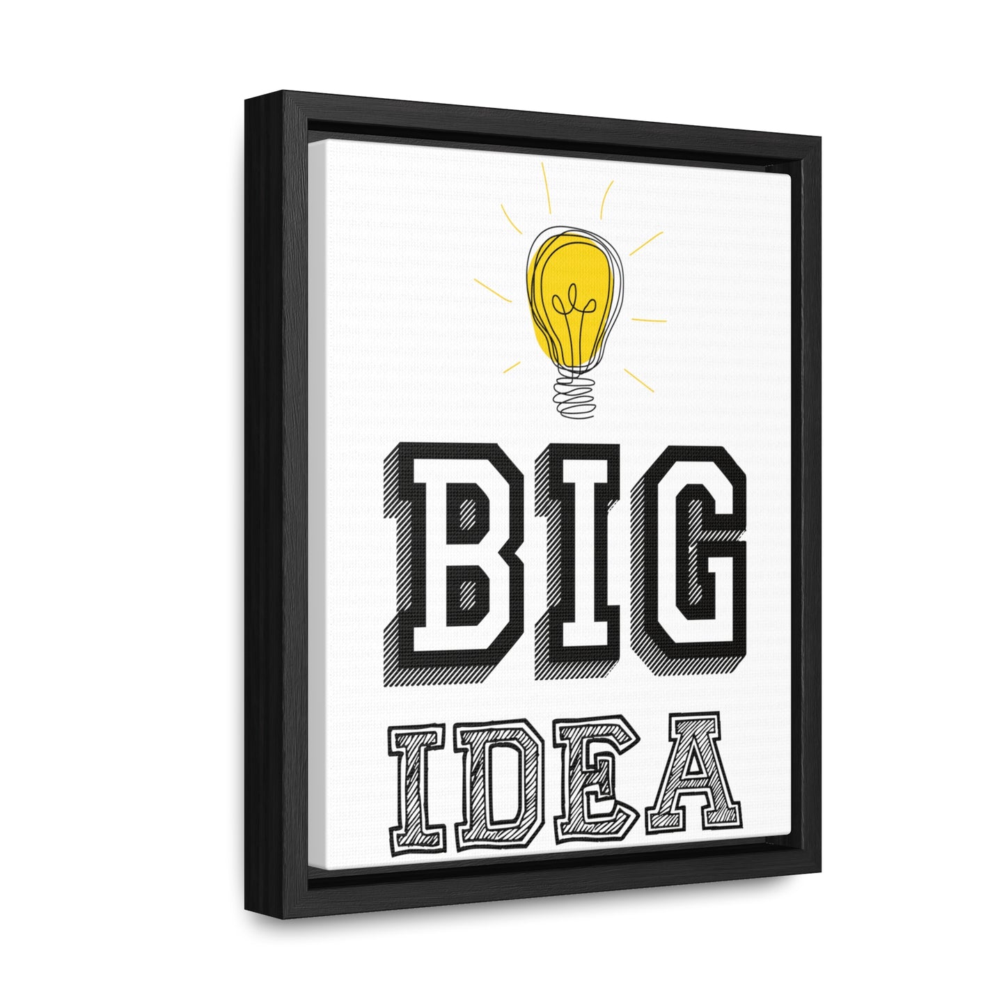 Big Idea | Gallery Canvas Wraps | Vertical Frame