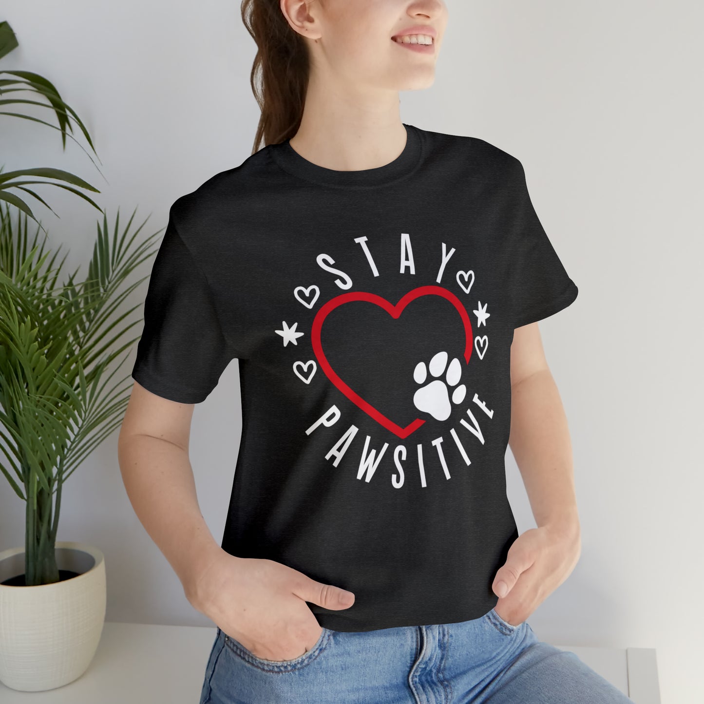 Stay Pawsitive | Unisex T-Shirt