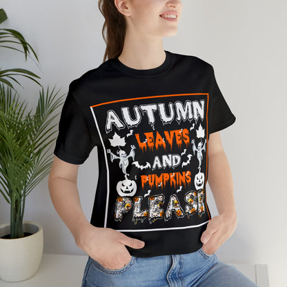 Autumn Leaves and Pumpkins Please