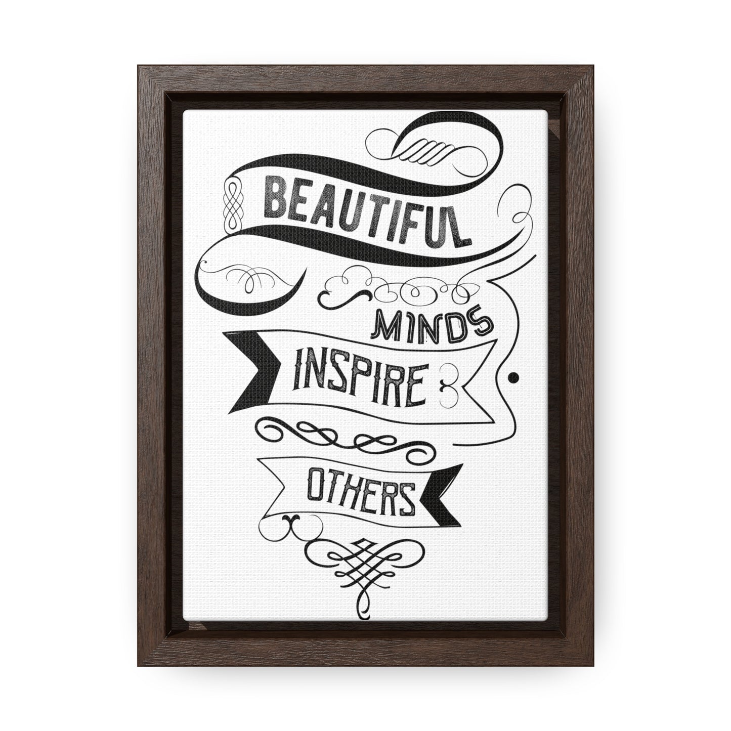 Beautiful Minds | Gallery Canvas Wraps | Vertical Frame