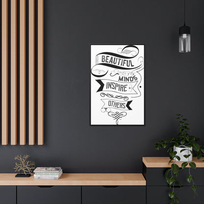 Beautiful Minds | Gallery Canvas Wraps | Vertical Frame