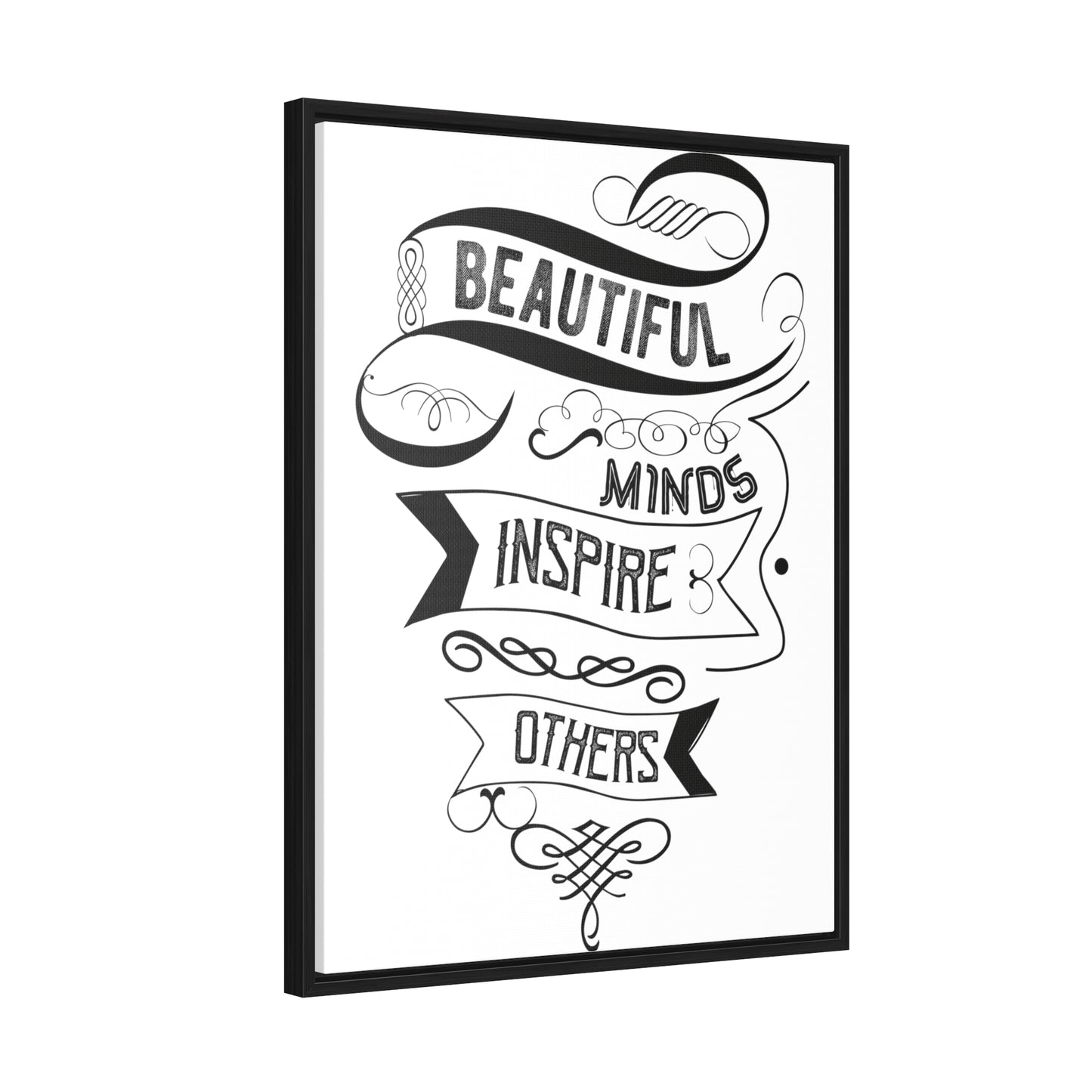 Beautiful Minds | Gallery Canvas Wraps | Vertical Frame