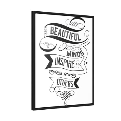 Beautiful Minds | Gallery Canvas Wraps | Vertical Frame